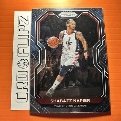 2020-21 Prizm #193 Shabazz Napier Washington Wizards - Imagem 1 de 2