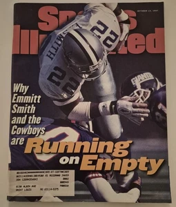 Rivista illustrata sportiva Emmitt Smith funzionante vuota ottobre 1997 - Foto 1 di 2