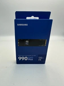 SSD Samsung 990 EVO Plus 4 TB PCIe 4.0 NVMe M.2 hasta 7.250 MB/s velocidad de lectura nuevo - Imagen 1 de 7