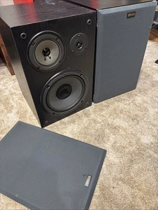 YAMAHA NS-A635A PAIR OF SPEAKERS 3-WAY 140 W  USA Made Vintage Studio Monitors - Picture 1 of 14