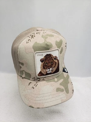Goorin Bros The Farm The King Camo Plush Corduroy Trucker Adjustable Hat OSFA  - Image 1 of 4