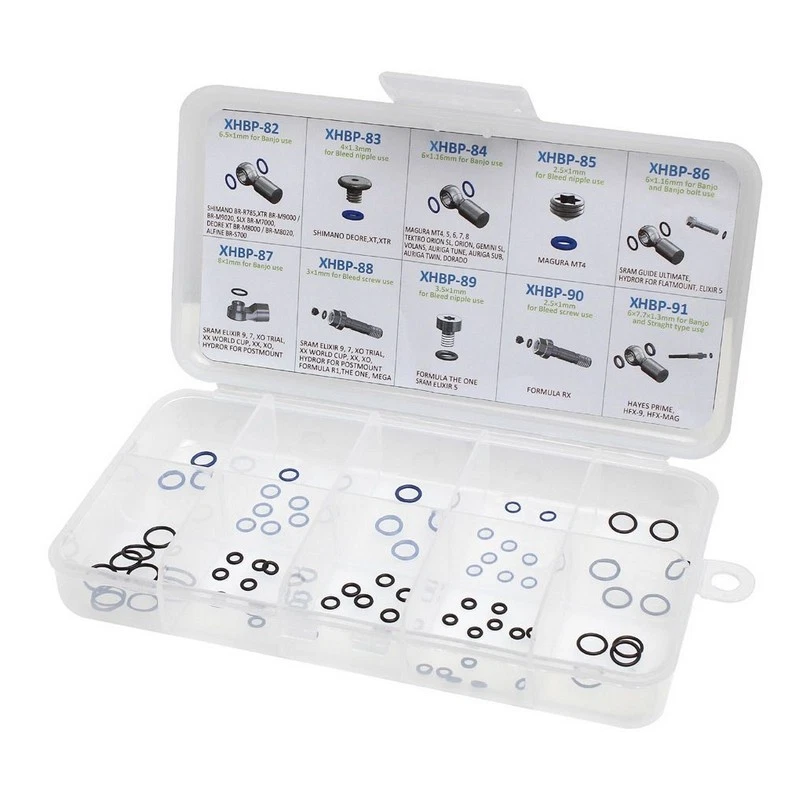 Ensemble Multi O-Ring pour Plante Hydrauliques Shimano / Magura/Sram / Hayes / - Photo 1/1