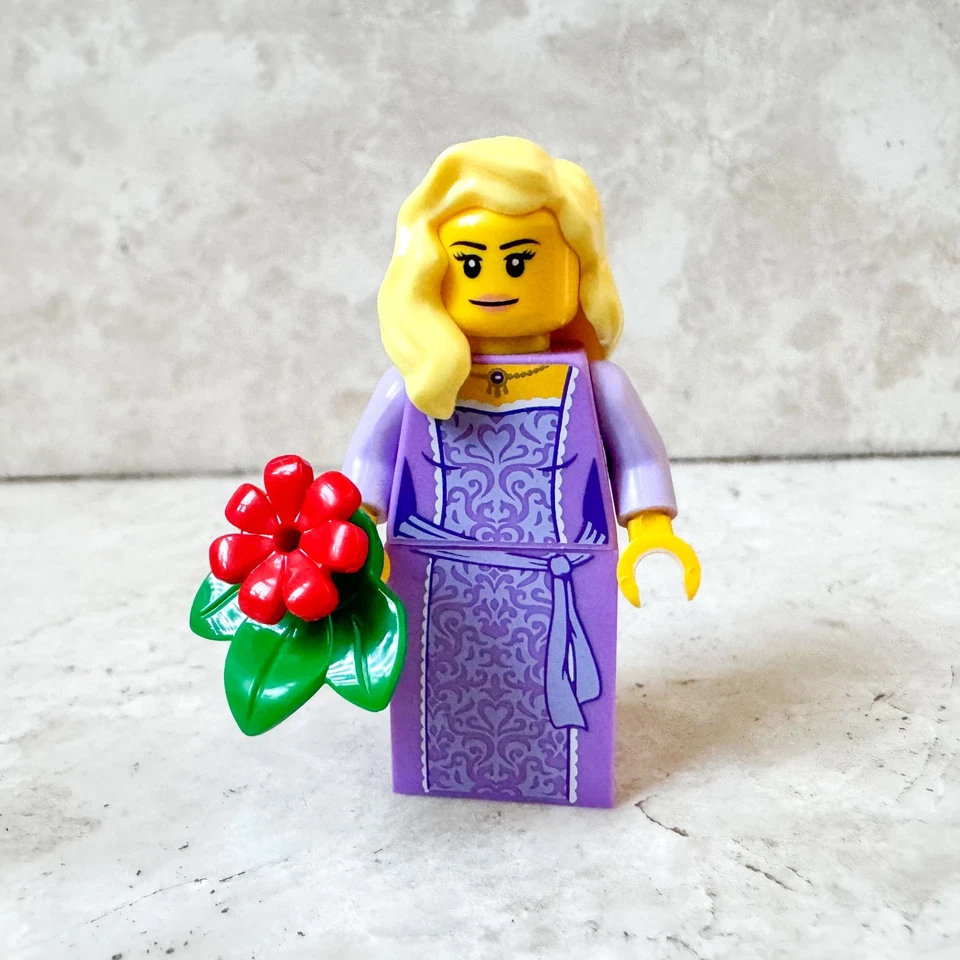 LEGO Castle Fantasy Principessa Dama Castello Incantato Raperonzolo Minifigure - Immagine 1 di 1