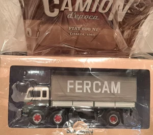 DE AGOSTINI 1:43 Camion d'epoca Vintage Trucks Fiat 690 FERCAM - Foto 1 di 4