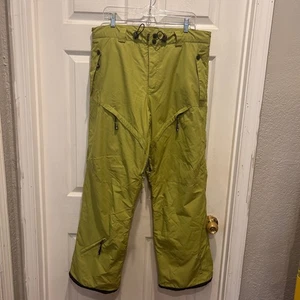 Liquid Venture Waterproof Breathable Ski Snow Pants Womens Large Green - Picture 1 of 12