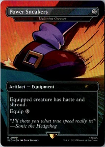 Power Sneakers - Lightning Greaves (Rainbow Foil) R Secret Lair Drop Series NM - Picture 1 of 1