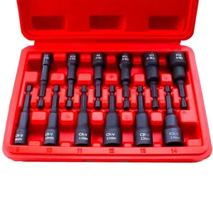 Juego 12 Dados Magnéticos Taladro Impacto Kit PRO SAE Métrico Taller Automotriz - Bild 1 von 7