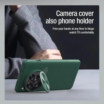 Nillkin Camera Foldable Holder Cover Magsafe Case Matte CamShield for OnePlus 13 - Image 1 of 4