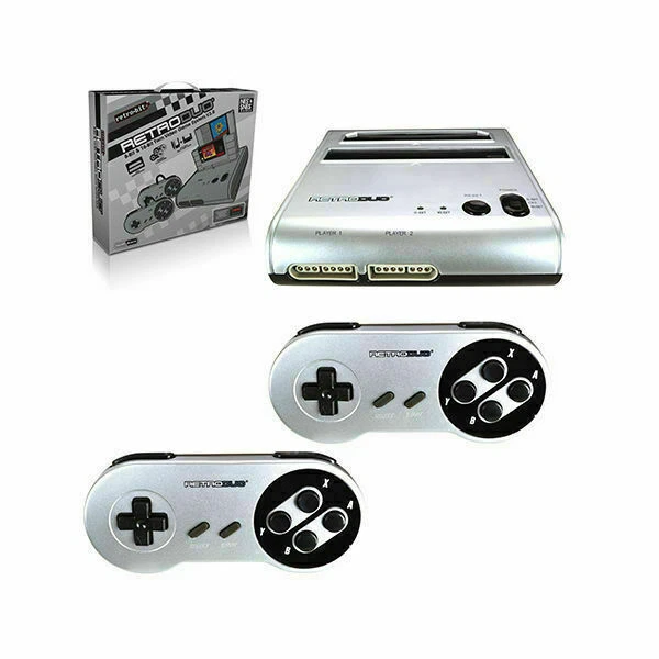 Retro-Bit Retro Duo Silver Home Console