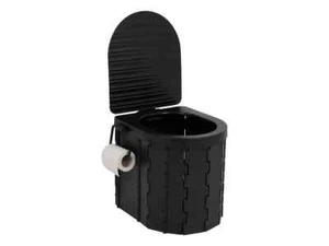 Bo-Camp Faltbar Tragbare Toilette Klo Mobile Toilette Campingklo Campingtoilette - Bild 1 von 4