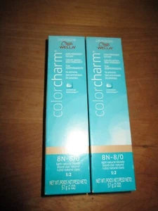 WELLA Color Charm Demi Permanent Hair Color 2oz SET OF 2 LT. NATURAL BLONDE - Picture 1 of 1