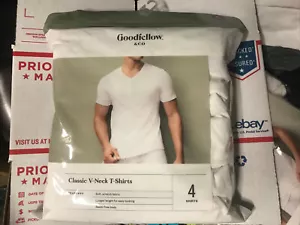 nuevas CAMISETAS HOMBRE cuello redondo / tanque / cuello en V tallas blancas o negras GOODFELLOW - Imagen 1 de 8