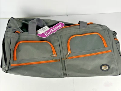 Rockland Luggage 30 Inch Rolling Duffle Charcoal Hardside Expandable - Image 1 of 4