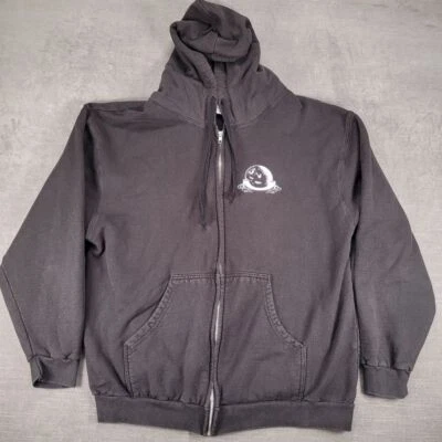 Sudadera con Capucha Ramp Vamps Gráfica Cremallera Completa Negra Grunge Patinador Talla XL Foto 1 de 4