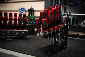 Screwdriver Tool Organizer Holder Display - Icon Tools - Picture 1 of 3