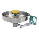 Haws 7360B-7460B Wall Mounted Eye/Face Wash Unit, 11 inch Stainless Round Bowl