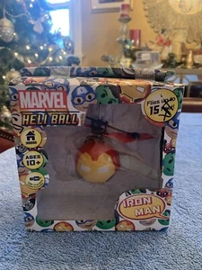 Marvel Iron Man Heli Ball Sphere Control Hand Fly Up 15' USB Charge Helicopter - Picture 1 of 4