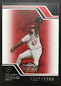 2008 Topps Triple Threads Francisco Rodriguez 1227/1350 Los Angeles Angels #5 - Picture 1 of 2