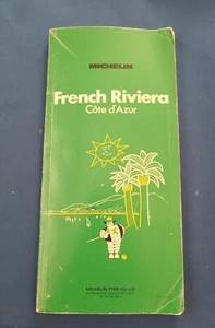 1974 Michelin French Riviera Cote d'Azur Tourist Guide Book English Edition - Bild 1 von 4
