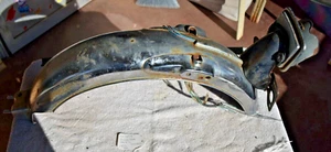 1973 Honda CL125S Scrambler Chrome Rear Fender with Tailight with no lens - Bild 1 von 22