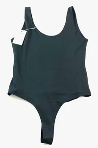 women's Adreamly body suit size large black sleeveless tank snaps polyester - Picture 1 of 6