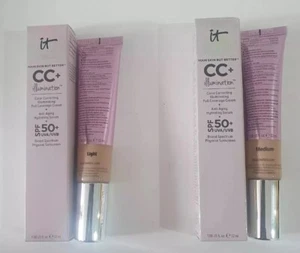 IT CC Your Skin But Better Illumination Cream SPF50+ 32ml Medium/Light New Boxed - Picture 1 of 4