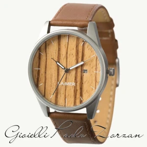 Orologio con quadrante in Legno LAIMER Noa Art. 0078 - Foto 1 di 5