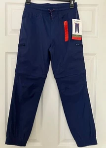 Eddie Bauer Youth Convertible Jogger- Kids size M (10/12)- BLUE- NEW WITH TAGS - Picture 1 of 9