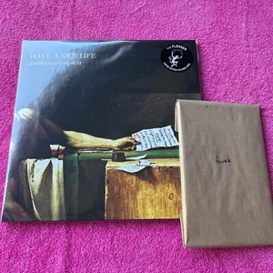 HAVE A NICE LIFE ‘DEATHCONSCIOUSNESS’ 2LP Clear w/ Oxblood Splatter LE/300 NEW - Picture 1 of 7