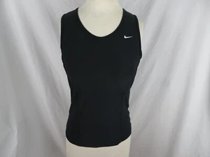 Canotta Nike Fit Dry donna nera taglia L (12-14) - Foto 1 di 12