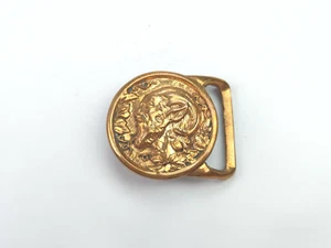 VINTAGE - TECH ETHER GUILD 'Satyr' Solid Brass Belt Buckle 1975 - Picture 1 of 3