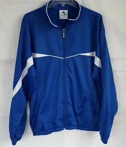 Womens Augusta Sportswear Blue Zipper Light Jacket L New with Tags - Picture 1 of 4