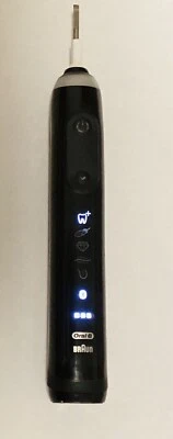 Oral-B Braun Genius X Elektrische Zahnbürste Nur Handstück Schwarz mit Bluetooth