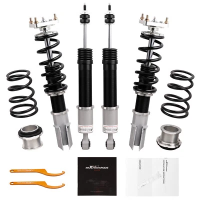 24 Click Adjustable Coilover Kit for Ford Mustang 1994-2004 Twin tube Coilovers - Image 1 of 4