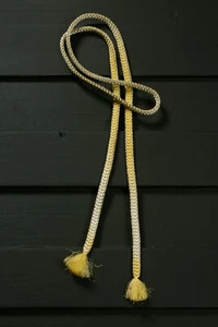 Vintage Japanischer Kimono OBIJIME Gürtel Seide Antik KUMIHIMO Gewebt 59,1"/KID58/55 - Bild 1 von 8