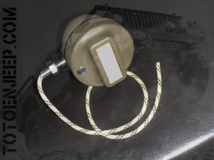 BO BLACK OUT CALANDRE CB GAUCHE . jeep willys dodge gmc us ww2 - Imagen 1 de 1