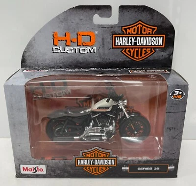 Harley Davidson Forty Eight Special 2018 escala 1:18 Maisto motocicleta serie 38 Foto 1 de 4