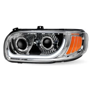Trux TLED-H110 Projector Headlight With LED Accents, Driver Side For Peterbilt - Bild 1 von 4