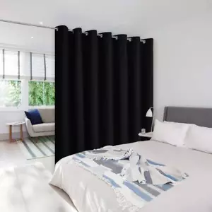 Lower Noise Room Divider Curtain Screen Partitions, Blackout Sound Reducing - Picture 1 of 7