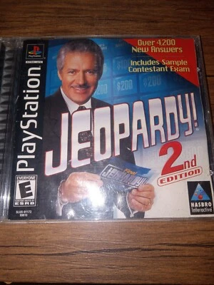 PlayStation 1 PS1 Jeopardy! 2nd Edition Tested & Working With Manual Video Game - Image 1 of 3