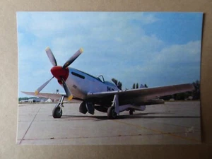 CARTE POSTALE AVIATION POSTCARD MUSEE DE L'AIR NORTH AMERICAN P-51D MUSTANG - Picture 1 of 2