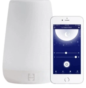 Hatch Rest Night Light, Sound Machine, Sleep Trainer, Toddler & Kids - White NEW - Picture 1 of 2