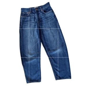 Madewell Barrel Leg Denim Jeans Gr. 25 Button Fly Top Zustand #NT892 Softdrape - Bild 1 von 14