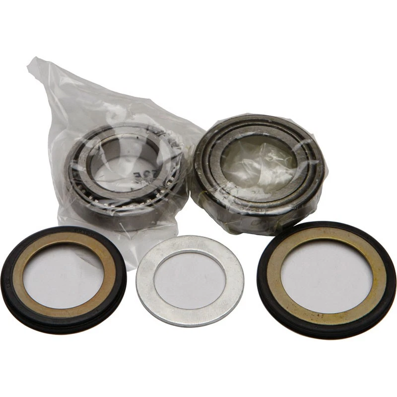 KIT DE ROLAMENTO/VEDAÇÃO DE DIREÇÃO TODAS AS ESFERAS Suzuki Polaris DS80 DR100 DR125 Sp100 DS100 - Imagem 1 de 1