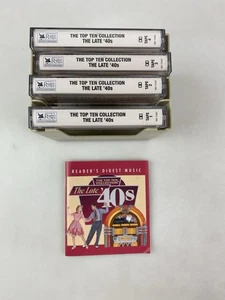 4 Cassette Tapes - The Late 40's Set Readers Digest 1997,  With Booklet - Picture 1 of 7