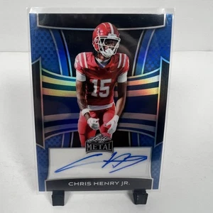 2025 Leaf Metal Chris Henry Jr. Auto #BA-CHJ Ohio State Buckeyes Mater Dei /20 - Bild 1 von 8