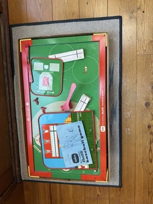 TUDOR Vintage Electric Baseball  Game 1968 Instruction Manual + Score sheets - Image 1 of 2