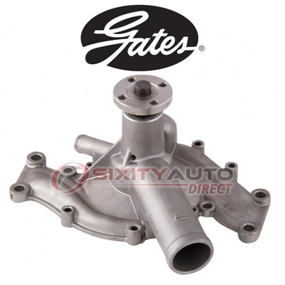 Gates Engine Water Pump for 1963-1964 Cadillac DeVille 6.4L 7.0L V8 - ov Foto 1 de 4
