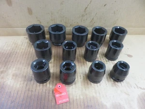 Juego de enchufes poco profundos de impacto Allen (Apex) EE. UU. 3/4 unidades 6 puntos 13 piezas Nuevo de Lote Antiguo - Imagen 1 de 3