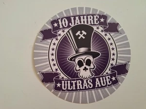 Ultras Aufkleber Aue Sammlungsauflösung Fußball Sticker Wismut FC Erzgebirge BSG - Bild 1 von 1